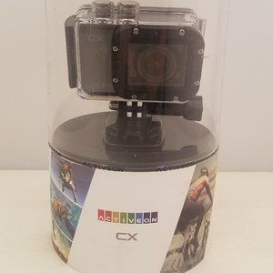 Action Camera Bundle ACTIVEON CX Camera Selfie Stick 8 GB Micro SD Card